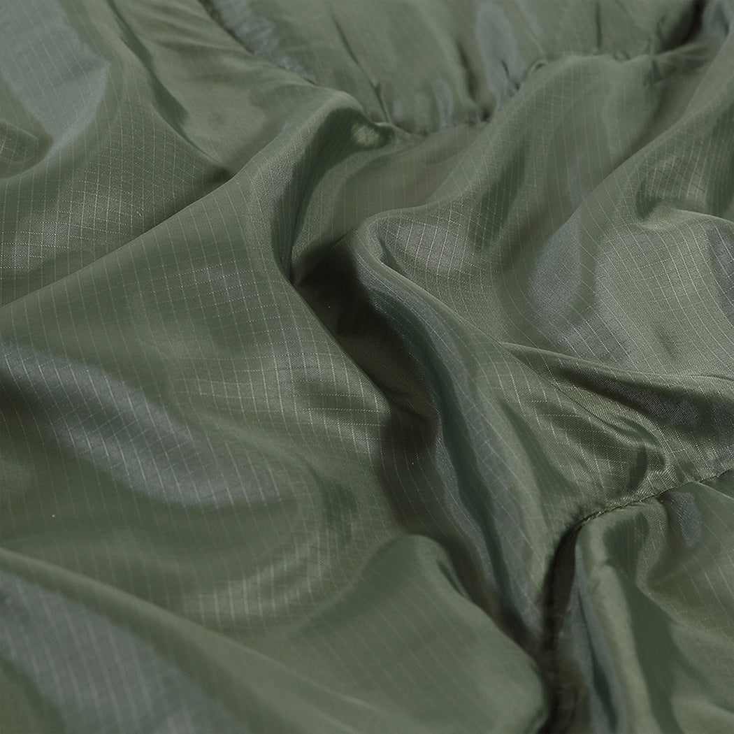 Mountview Sleeping Bag Double Bags Outdoor Army Green