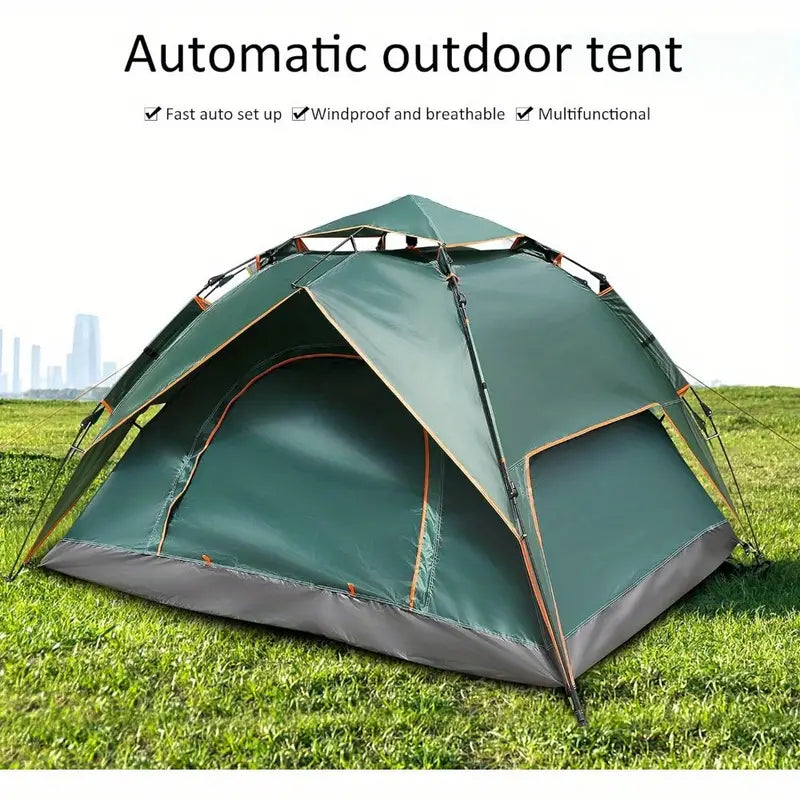 Waterproof Oval Pop-Up Camping Tent