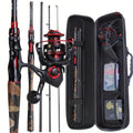 Carbon Fiber Fishing Rod & Reel Combo