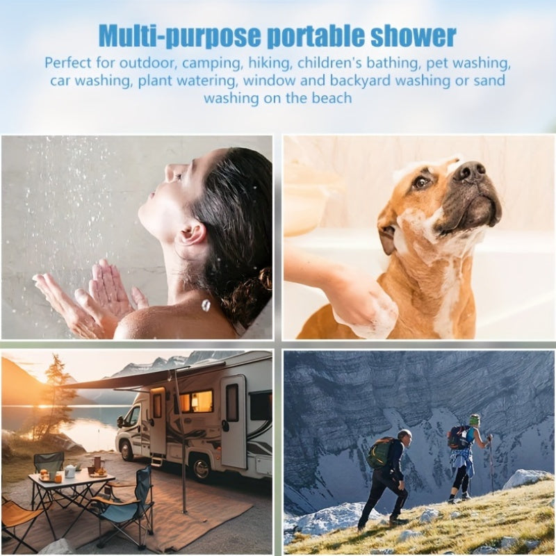 Portable USB Camping Shower Pump