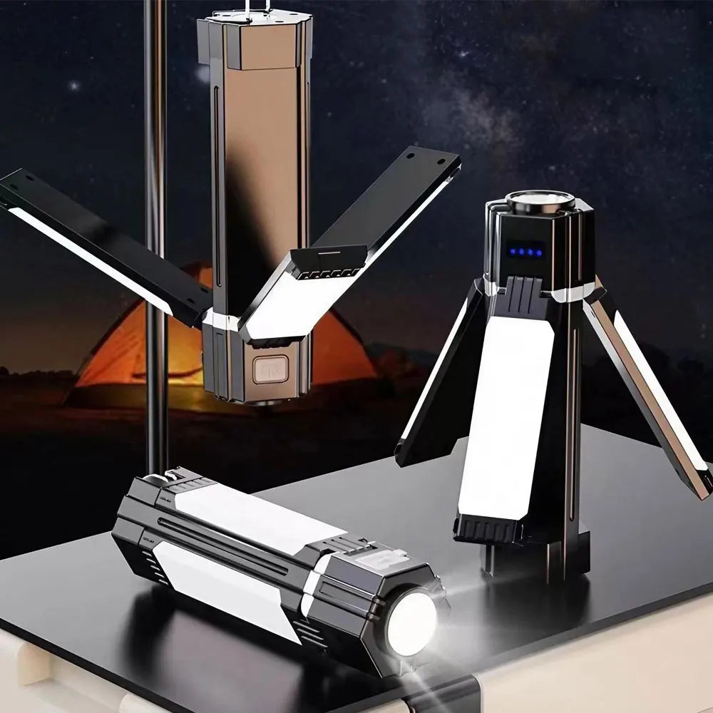 Outdoor Camping Lamp with Illumination, Charging & SOS