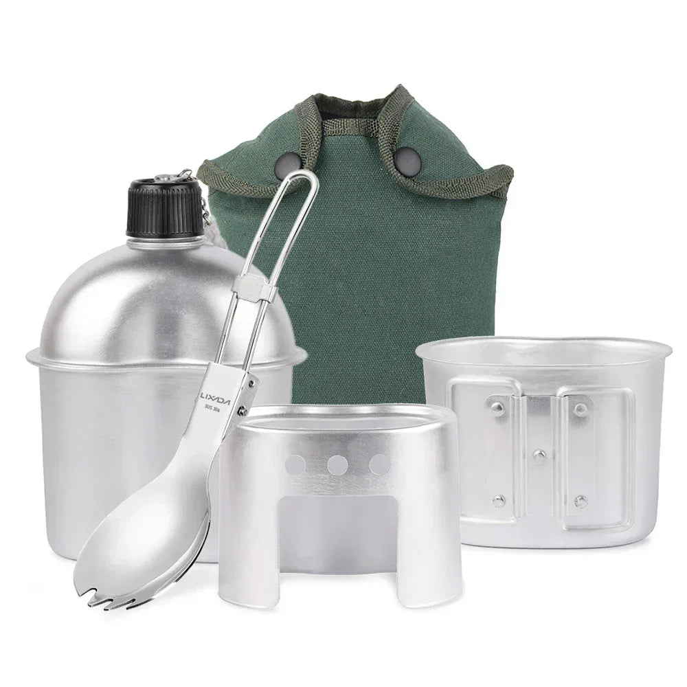 4-Piece Outdoor Camping Cookware Set