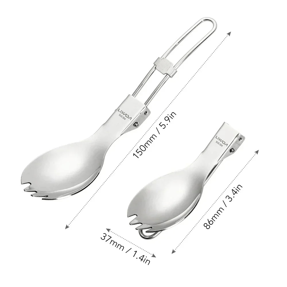 4-Piece Outdoor Camping Cookware Set