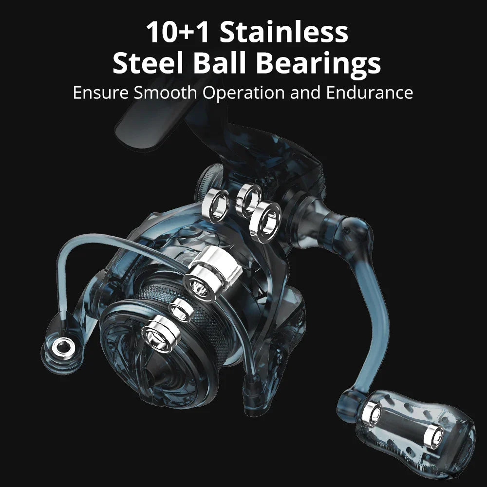 Spinning Fishing Reel 1000 Series – Silver