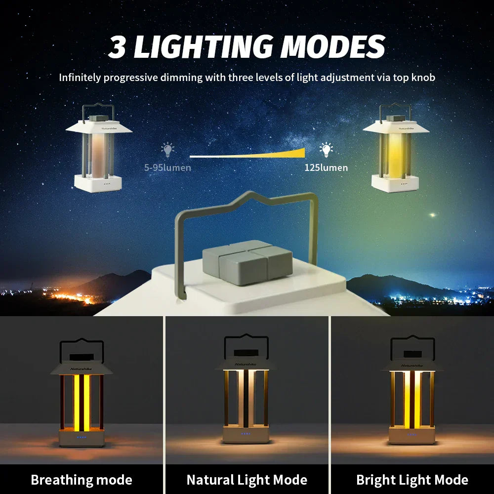 Ultralight Portable Camping Lamp – Green Tent Lantern