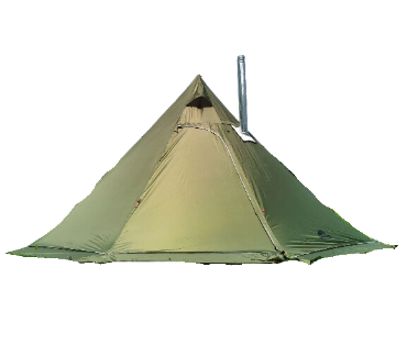 Pyramid Outdoor Camping Tent – Green