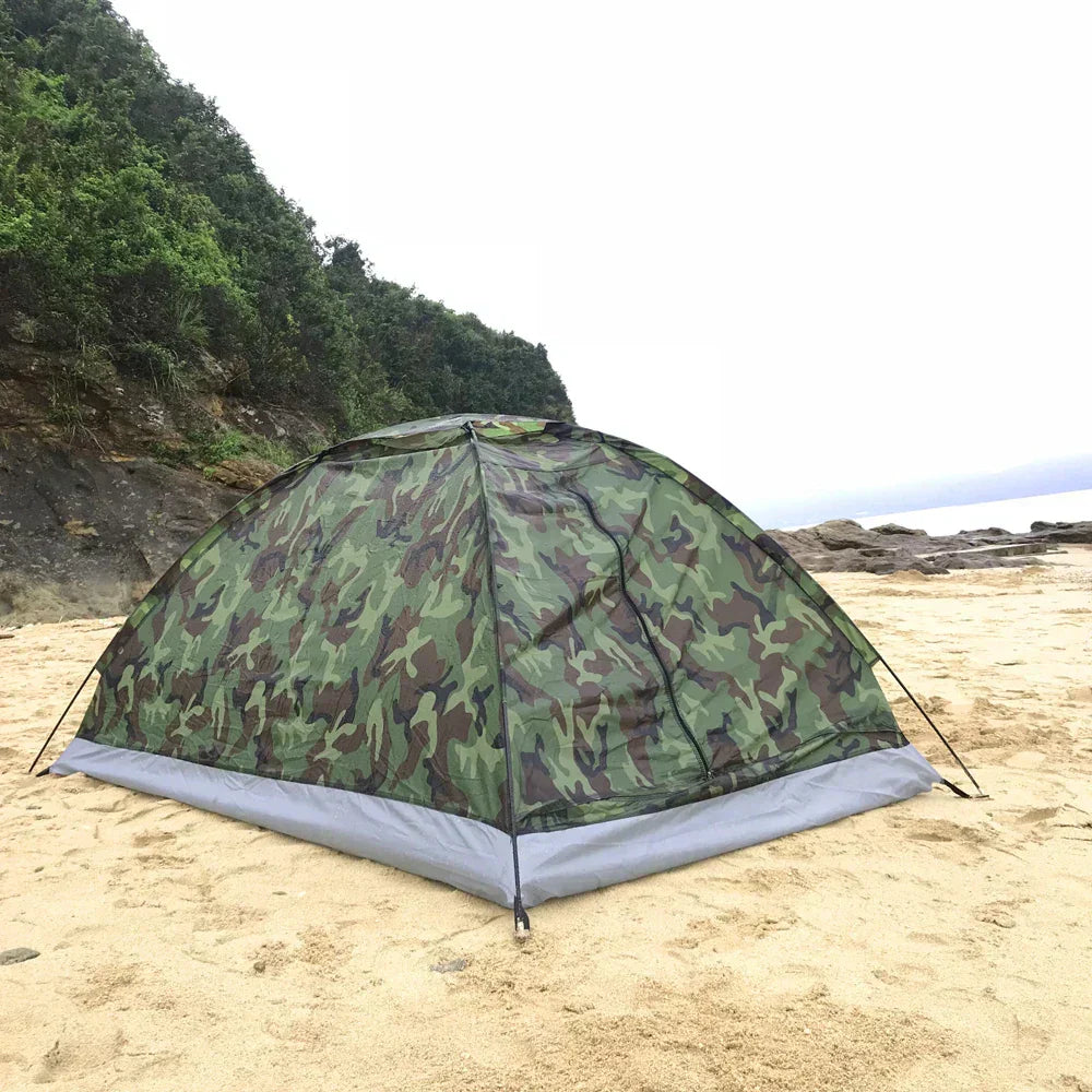 2 Person Camouflage Camping Tent