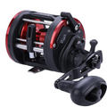 Rolling Drum Fishing Reel 28kg Max Drag – Right Hand Red