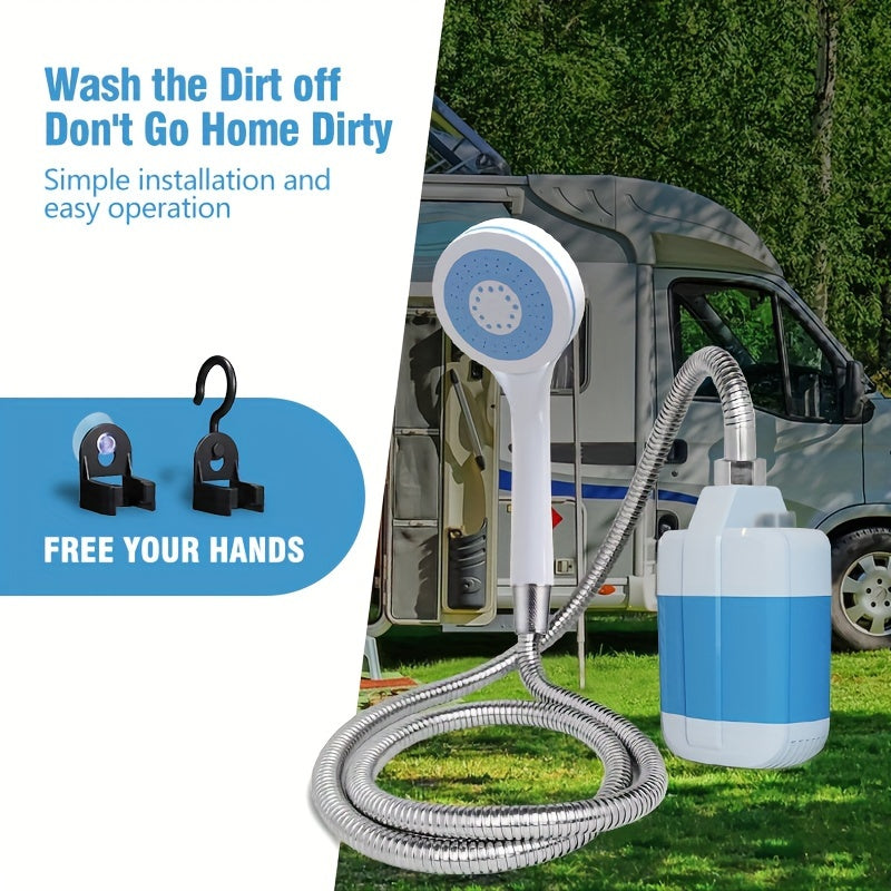 Portable USB Camping Shower Pump