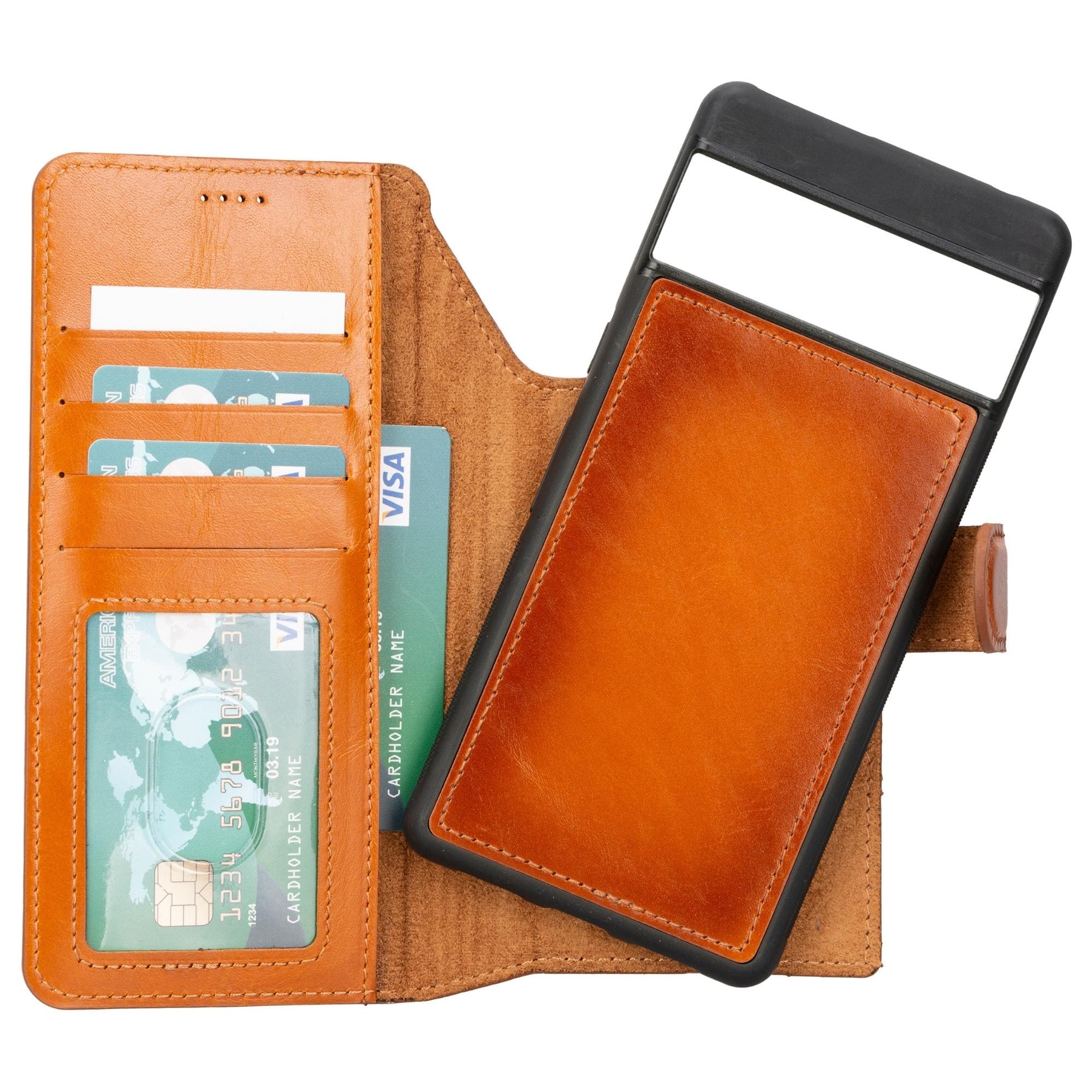 Sheridan Leather Detachable Wallet for Google Pixel 5